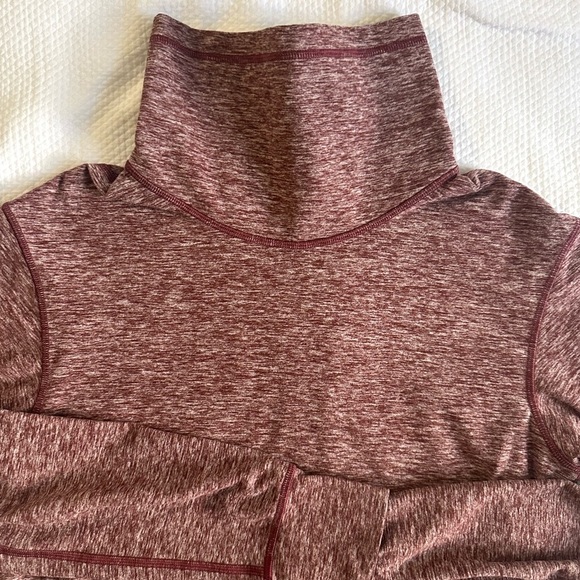 Lululemon Ready to Rulu Fleece Pullover - Heathered Savannah SZ 4 - Picture 5 of 6